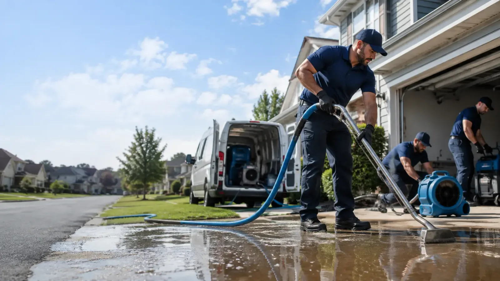 Flood Damage Restoration in Bergheim, TX